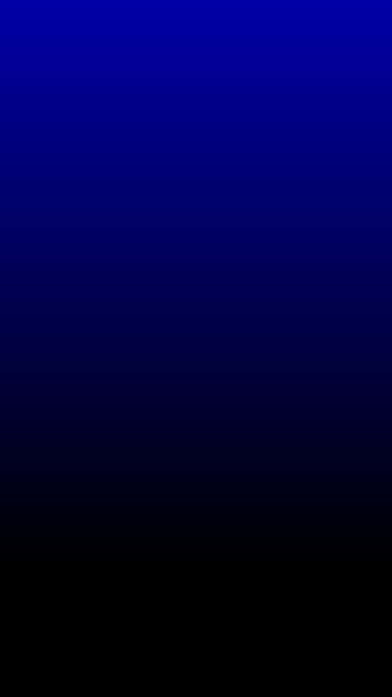 Dark Blue Ombre 桌布 壁紙 — 一款漸層桌布，從頂部的深皇家藍過渡到底部的純黑色。