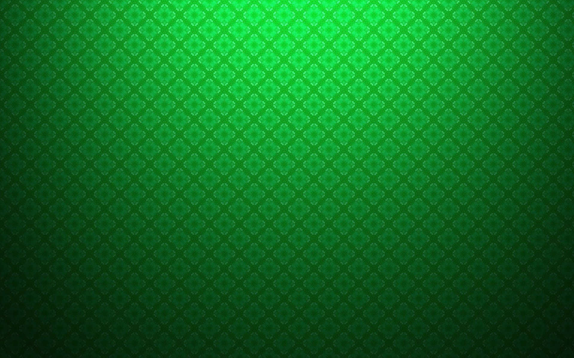 Green Texture 桌布 壁紙 — 一款漸層綠色壁紙，帶有重複的菱形花卉圖案，從明亮漸變至深色。