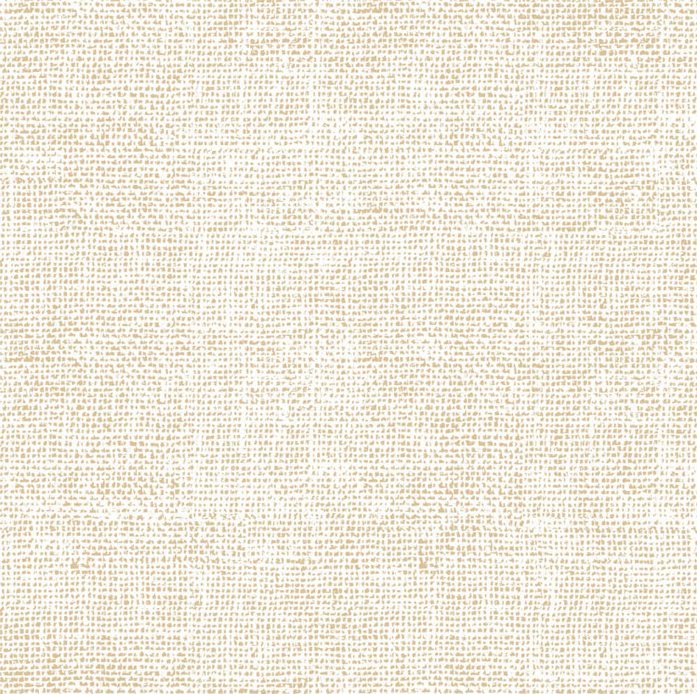 Burlap 桌布 壁紙 — 一款無縫的米色壁紙，帶有類似編織布料或壓花紙的細膩紋理圖案。