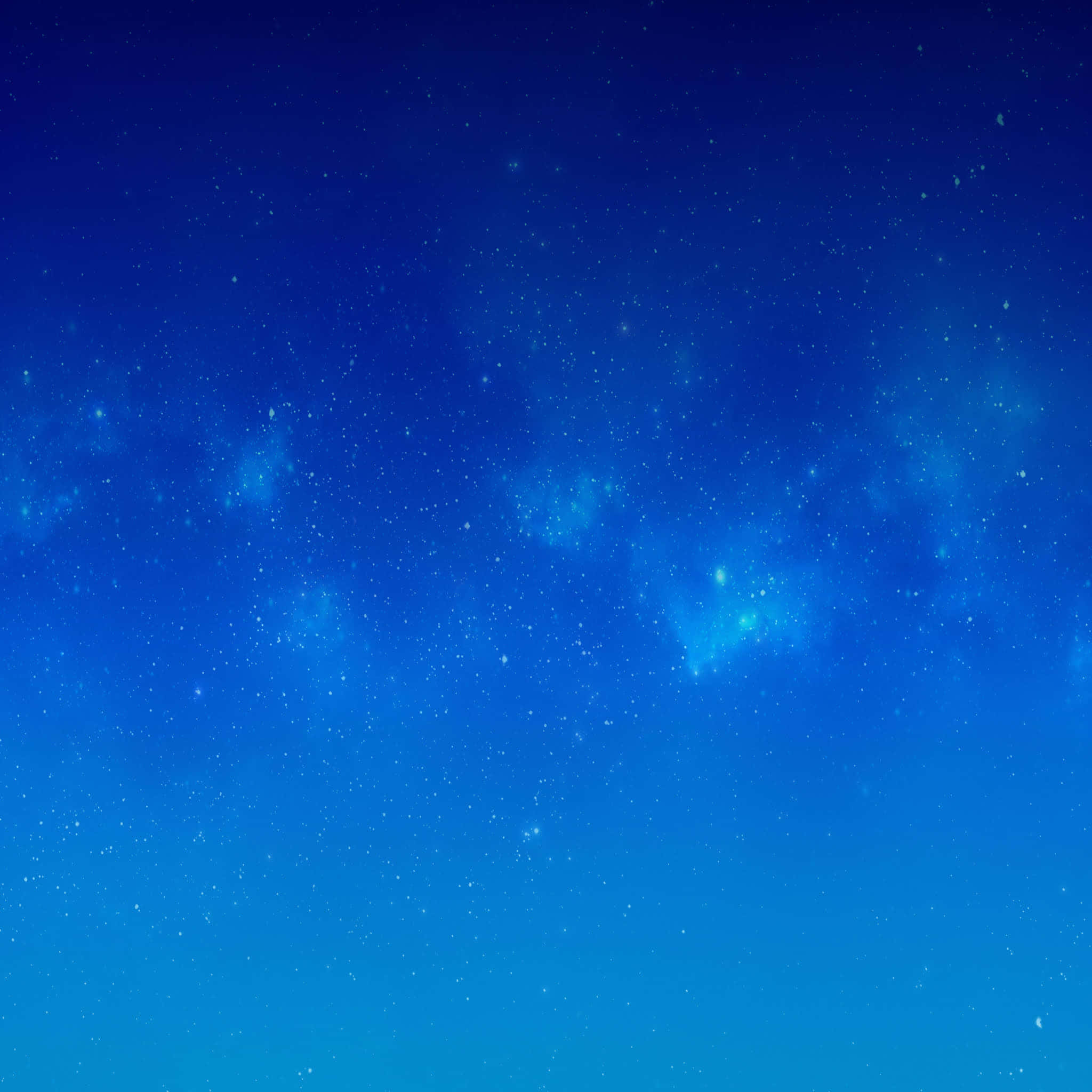 Dark Sky 桌布 壁紙 — 一片寧靜的漸變藍色夜空，充滿閃爍的星星和發光的星雲。
