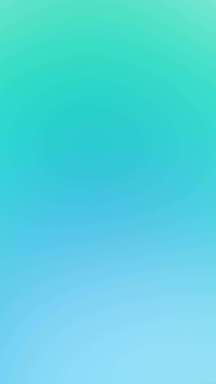Aqua 桌布 壁紙 — 一種從上到下柔和混合的藍綠色和青色的寧靜漸變。