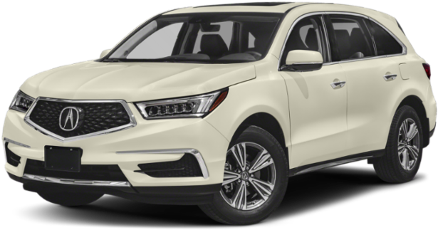 Acura 桌布 壁紙 — 一輛完美的奶油色Acura MDX SUV在乾淨的攝影棚拍攝中展示，具有銳利的燈光和詳細的鍍鉻裝飾。