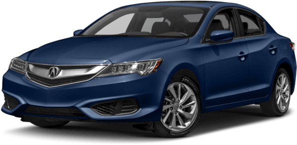 Acura 桌布 壁紙 — 一輛時尚的藍色Acura轎車在攝影棚燈光下展示，帶有鍍鉻飾邊和合金輪圈，背景為黑色。