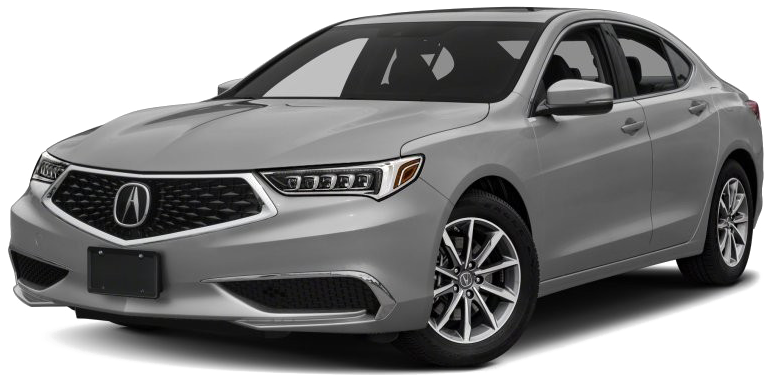 Acura 桌布 壁紙 — 一輛時尚的銀色Acura轎車，在攝影棚燈光下展示，配有潔白背景和精緻的合金輪圈。