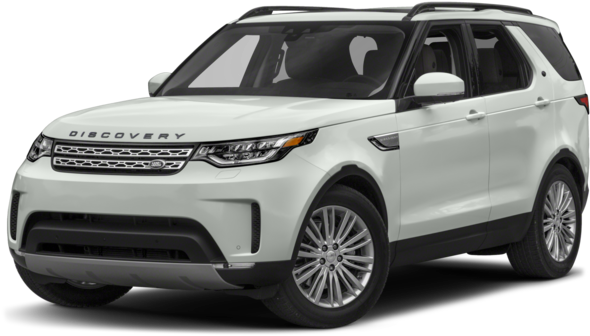 荒原路華 桌布 壁紙 — 一輛純白色的 Land Rover Discovery SUV 在工作室環境中展示，線條簡潔，合金輪圈細節精緻。