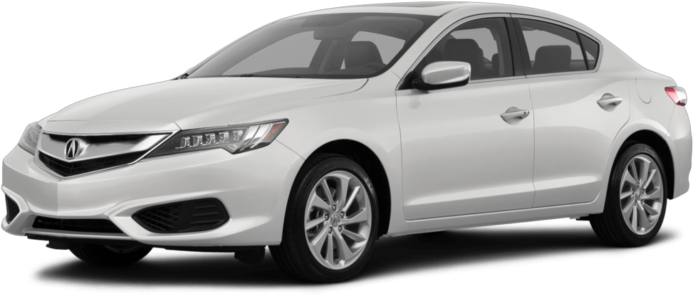 Acura 桌布 壁紙 — 一輛純白色的Acura轎車在攝影棚燈光下，以純黑背景展示。