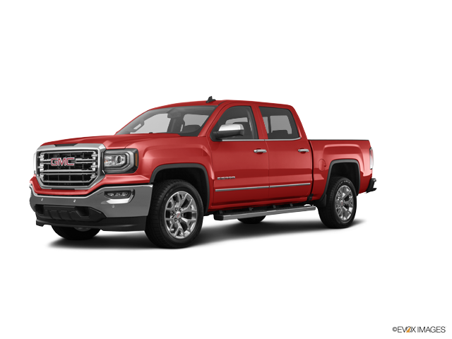 GMC 桌布 壁紙 — 一輛鮮紅色的GMC Sierra皮卡車以側面輪廓展示在潔白背景上，帶有細微陰影。