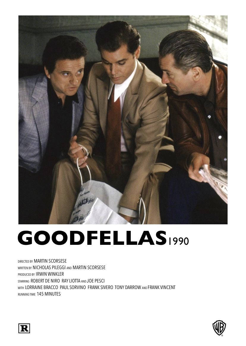 goodfellas 桌布 壁紙 — 三名身穿西裝的男子在昏暗的房間裡，緊密地圍著一個購物袋，表情凝重。