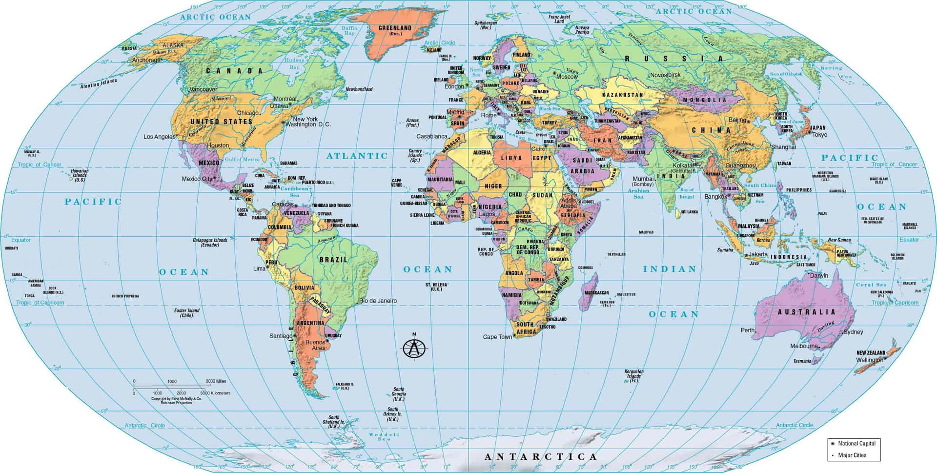 世界地圖圖片 — 世界地圖 壁紙