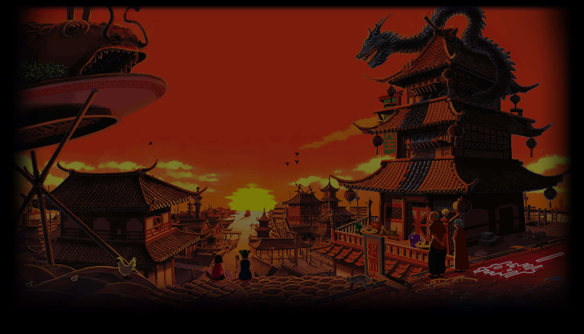 中國背景