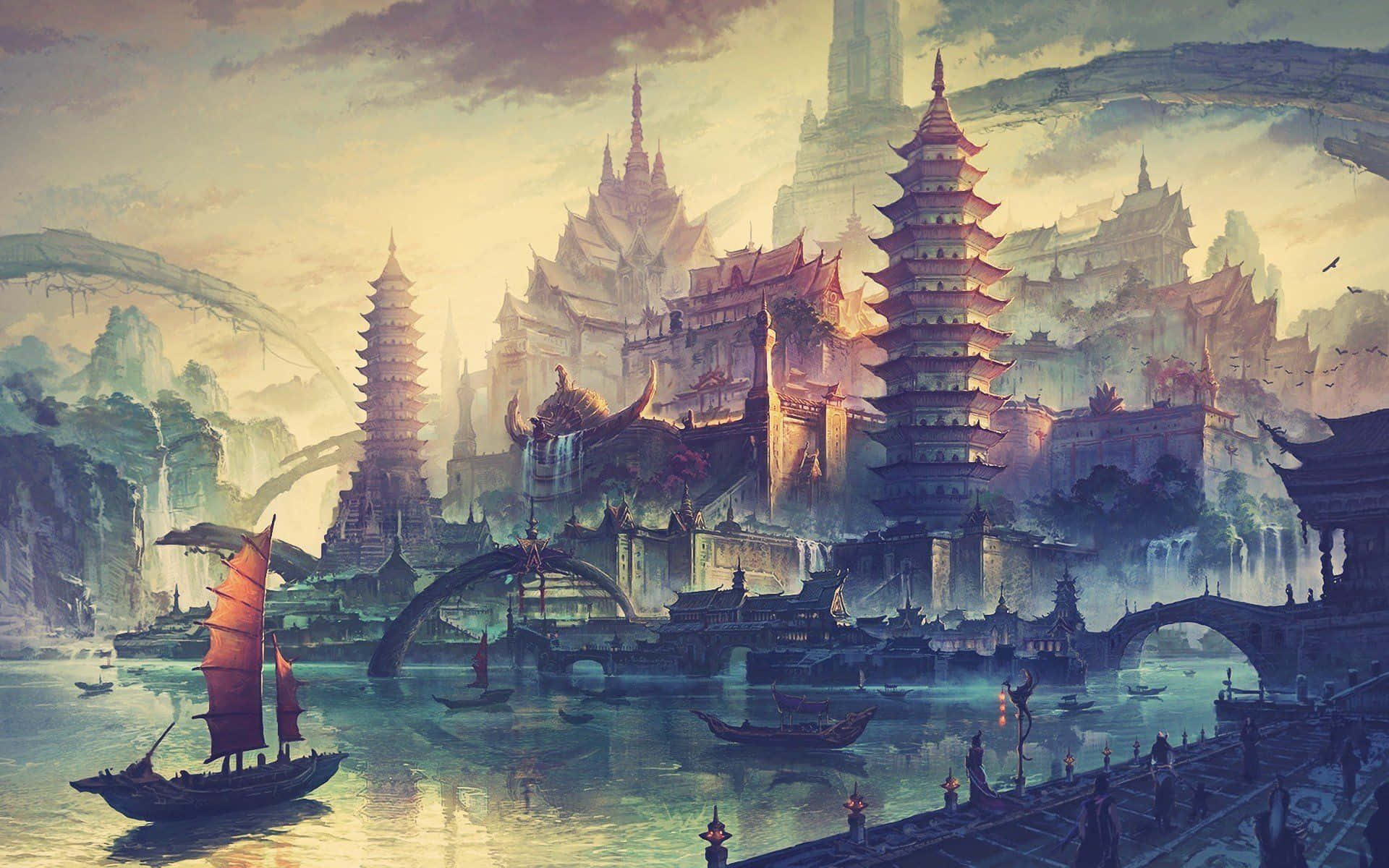 中國背景 — 中國 壁紙
