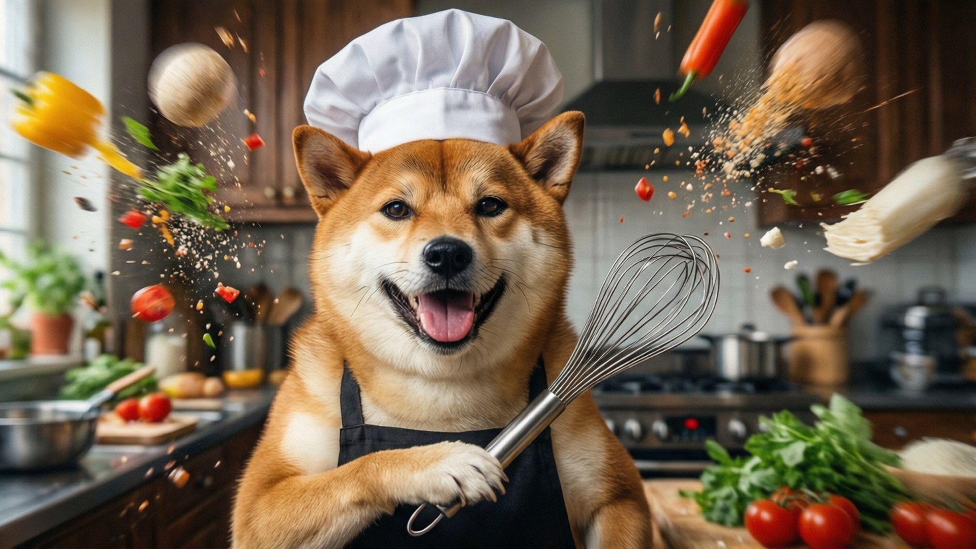 主廚柴犬 壁紙