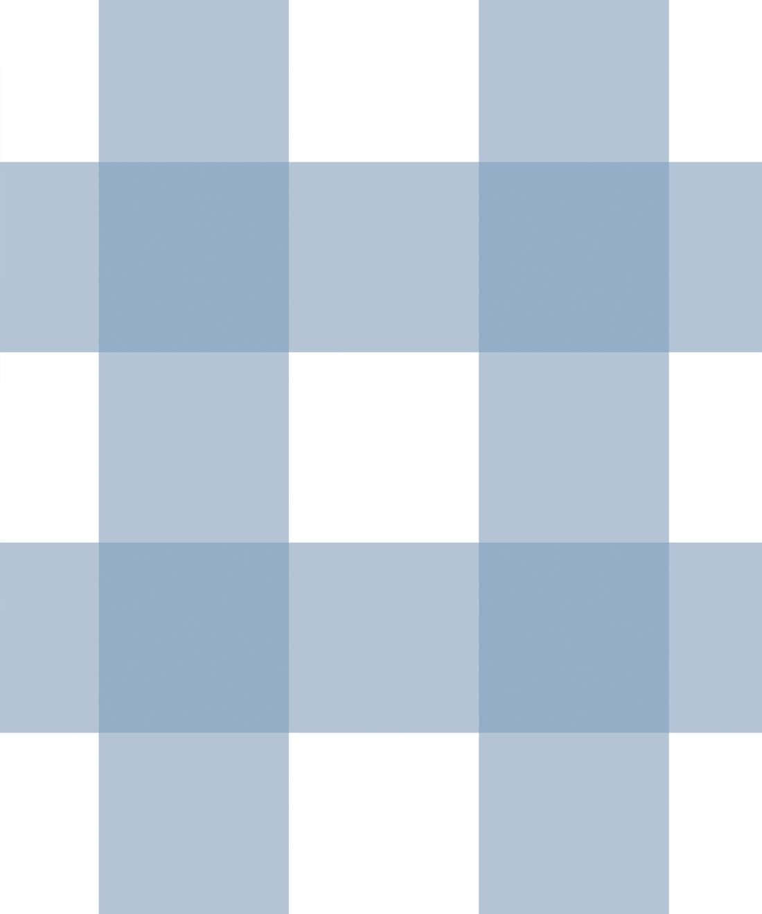 Checkered 桌布 壁紙 — 乾淨的藍白格紋圖案，帶有柔和粉彩色調和均勻間距。