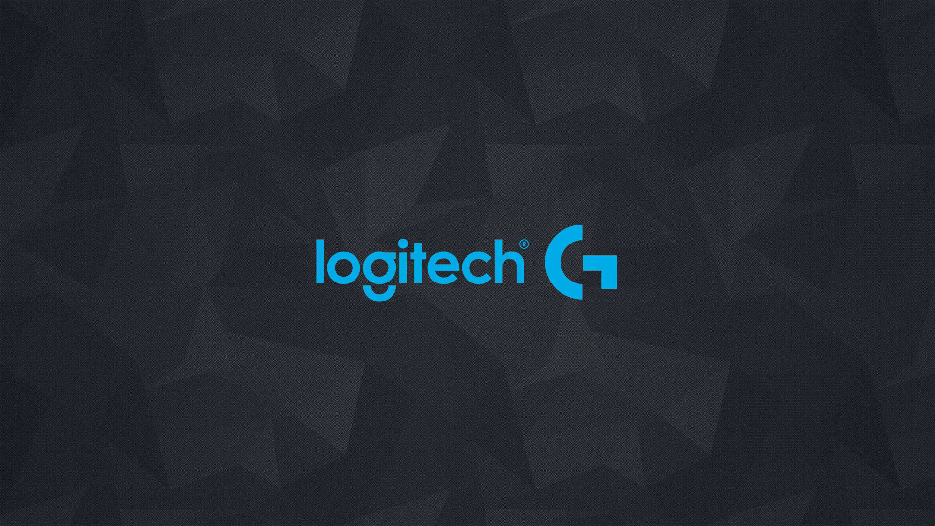 深色幾何背景上的 Logitech G 標誌 — Valorant Logo 壁紙