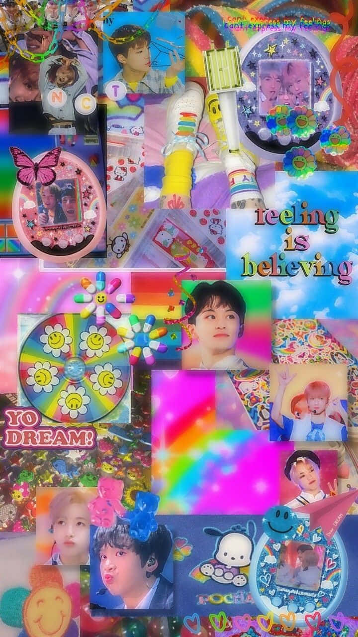 人物照片與圖片拼貼 壁紙
