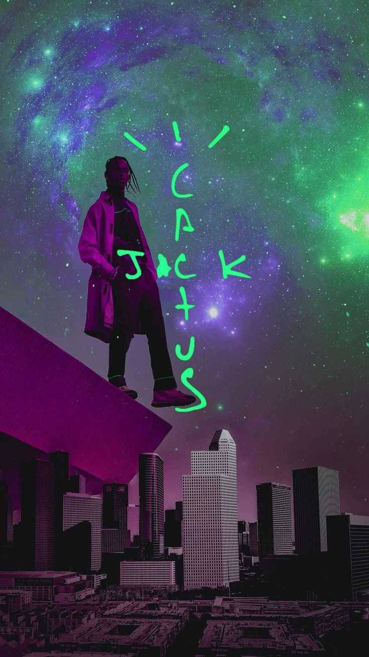 仙人掌傑克Astroworld iPhone 壁紙