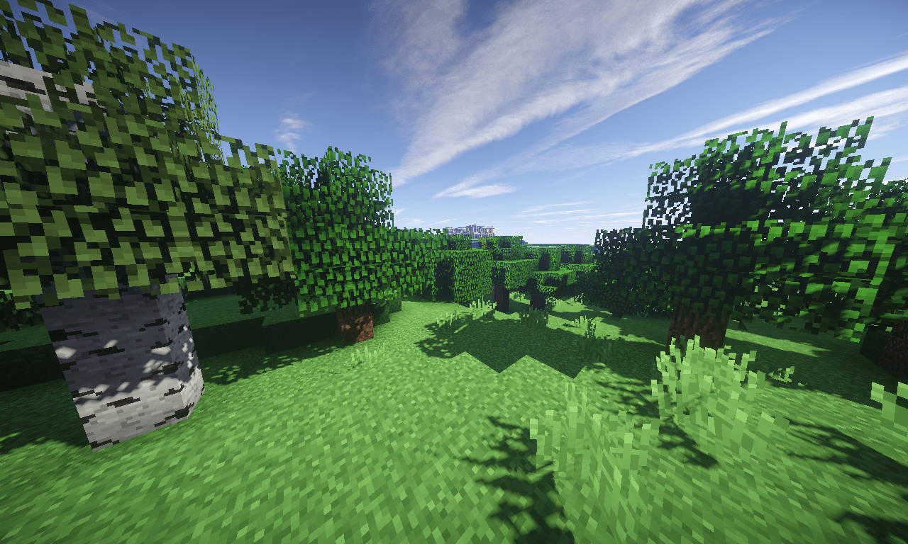 4K Minecraft植物與樹木 — 4K Minecraft 壁紙 壁紙