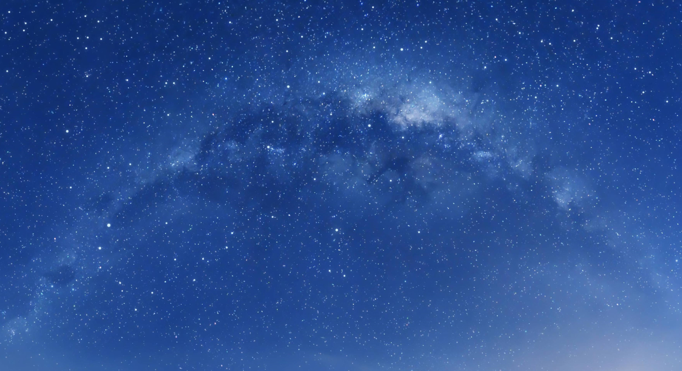 令人着迷的蓝色星系，尽显其壮丽风采。 壁紙