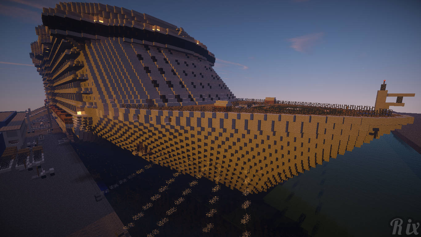 4K Minecraft遊輪