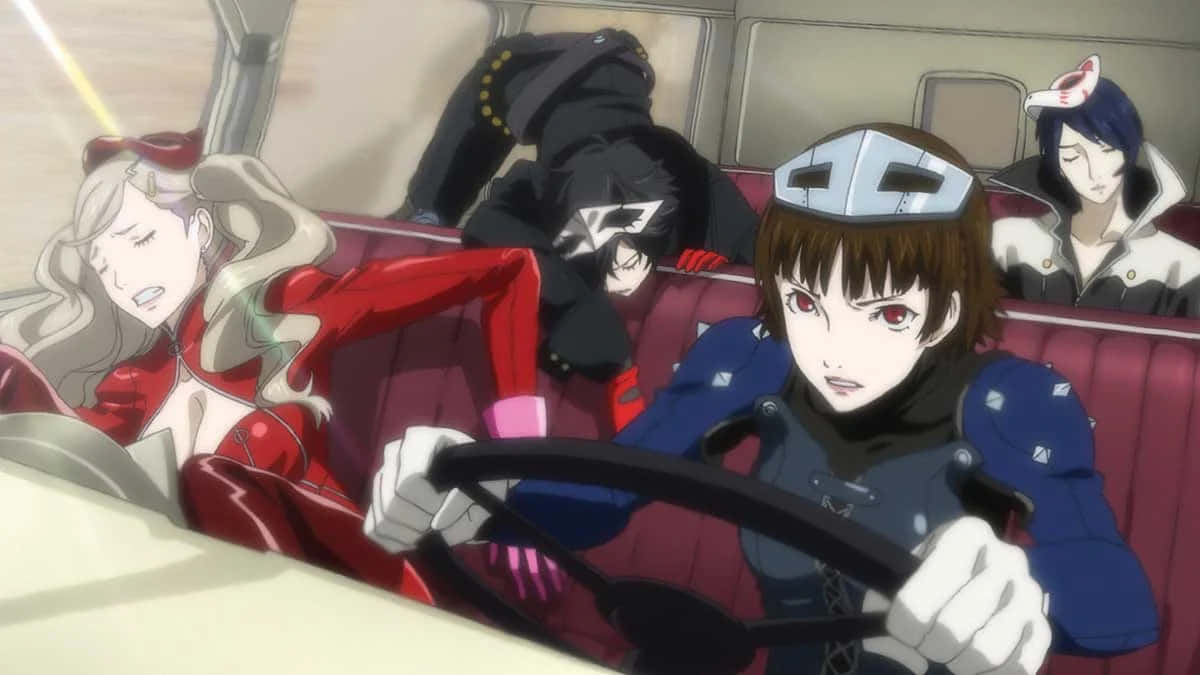 「以《女神異聞錄5》釋放你的潛能」 壁紙