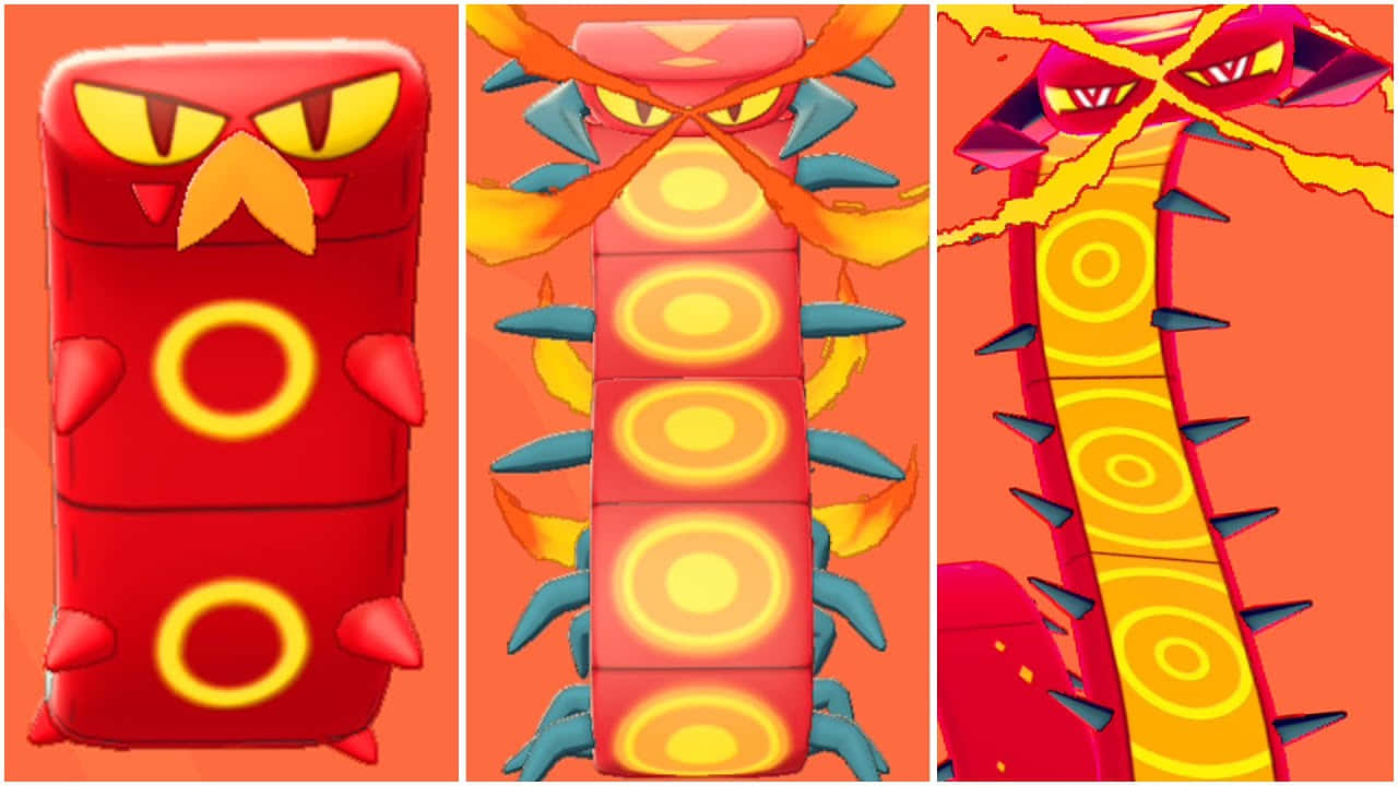 Sizzlipede [壁紙] — 寶可夢 剑 盾 壁紙