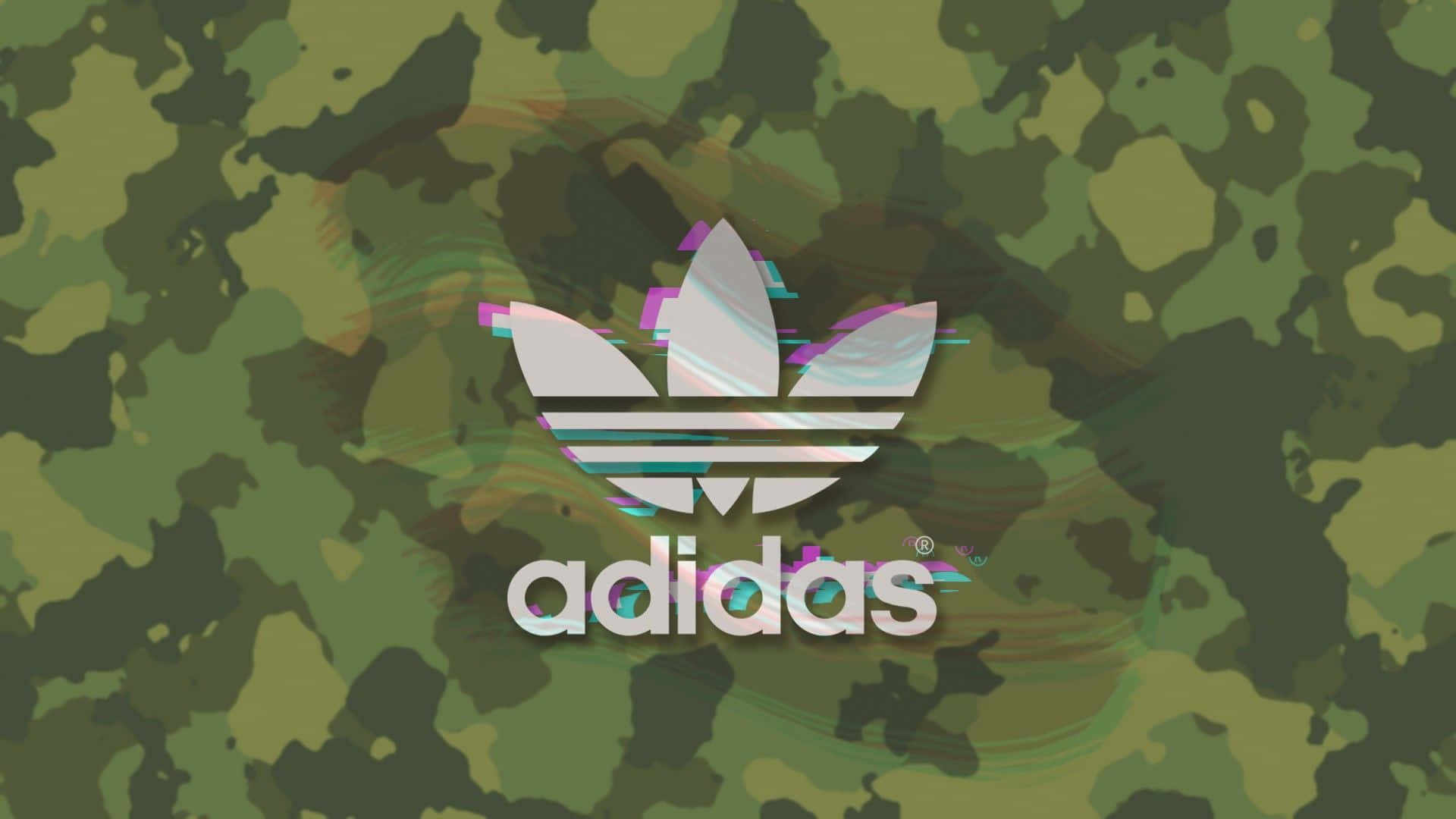 以時尚愛迪達運動服點亮夜晚 壁紙