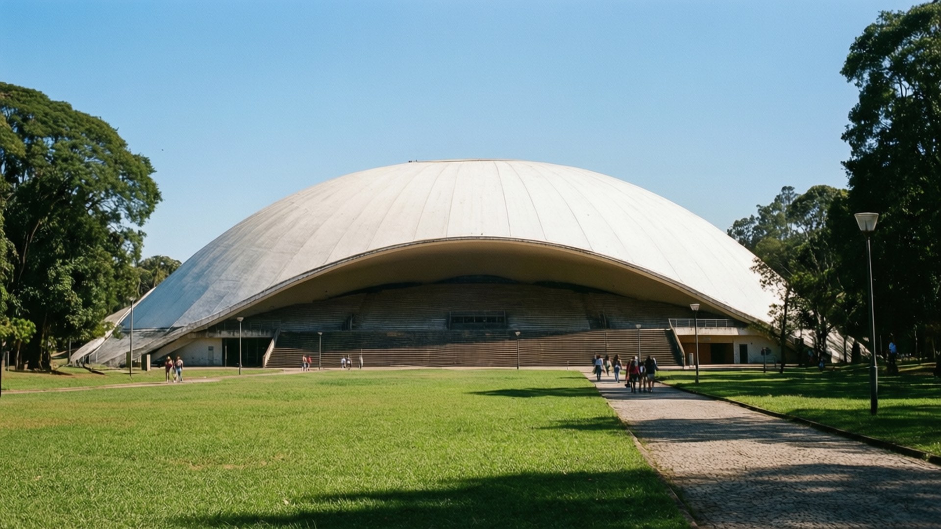 伊比拉布埃拉公園靜謐 壁紙