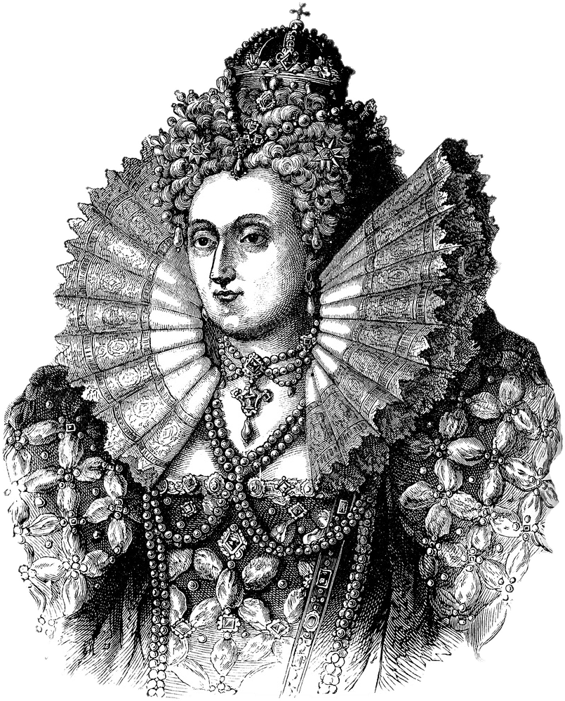 伊莉莎白時代女王插圖 壁紙