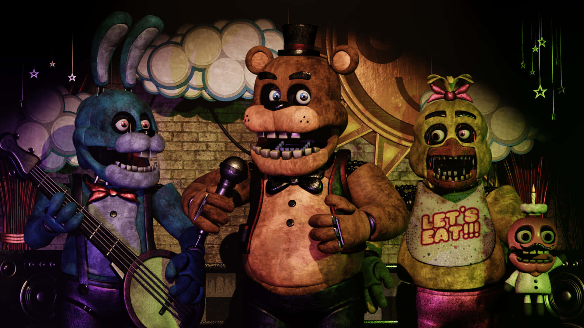 FNAF圖片 — 佛萊迪餐館之五夜驚魂 GIF 壁紙