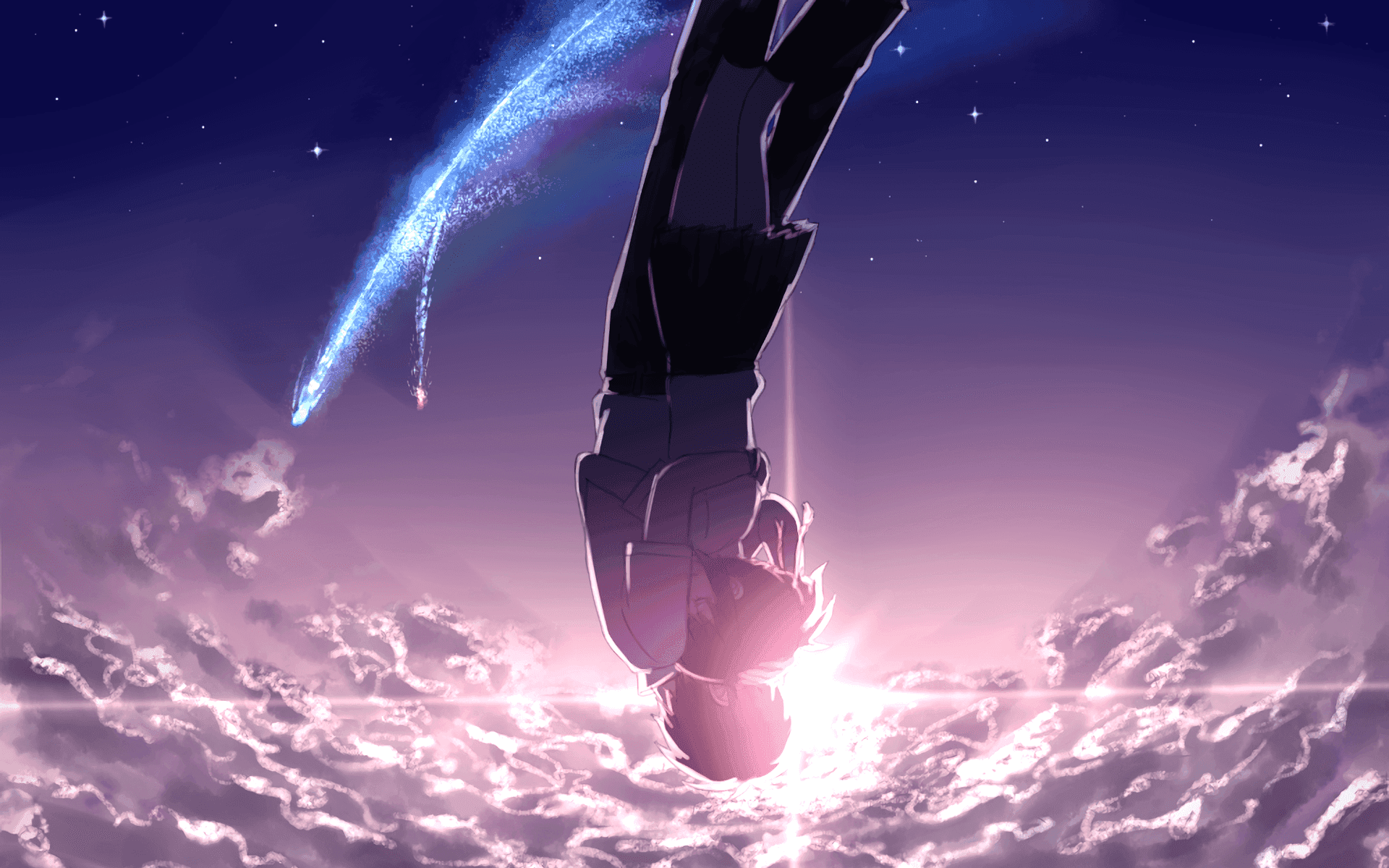 「你的名字在天空」 壁紙