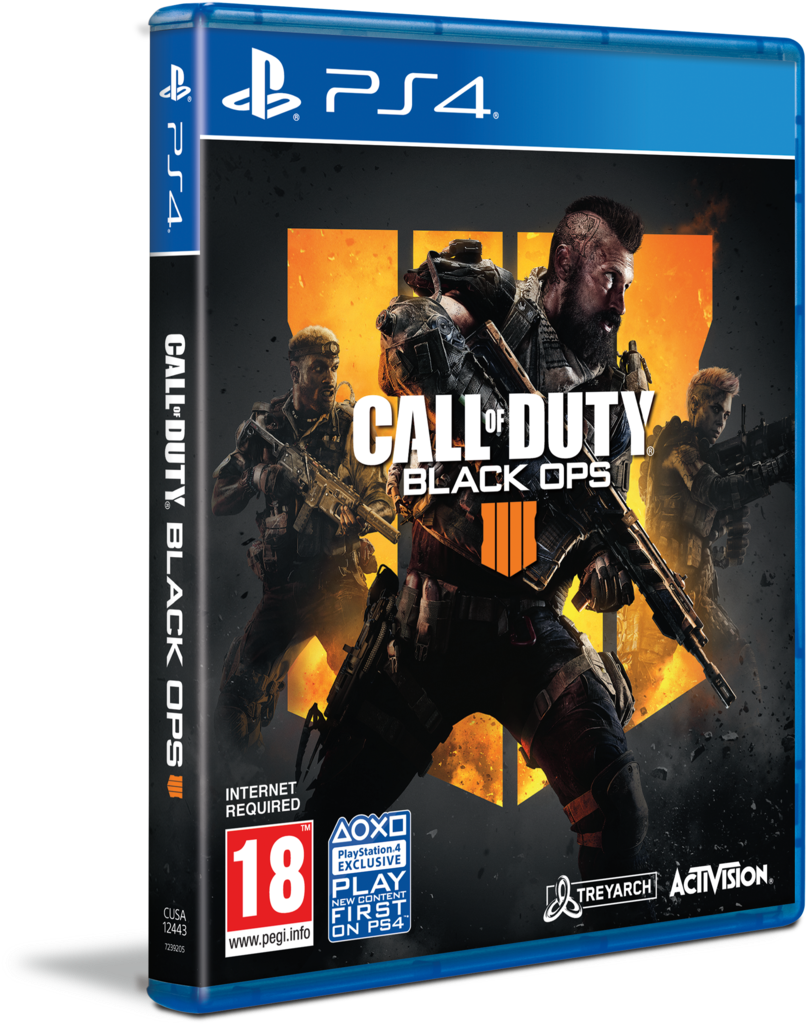 使命召喚：黑色行動4 PS4 遊戲封面