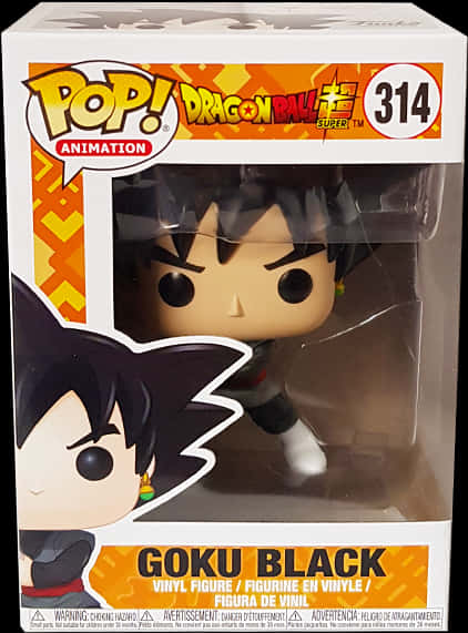 Male Anime Characters 桌布 壁紙 — 來自《七龍珠超》的悟空黑 Funko Pop! 乙烯基人偶，身穿標誌性的黑白服裝，頭髮尖刺。