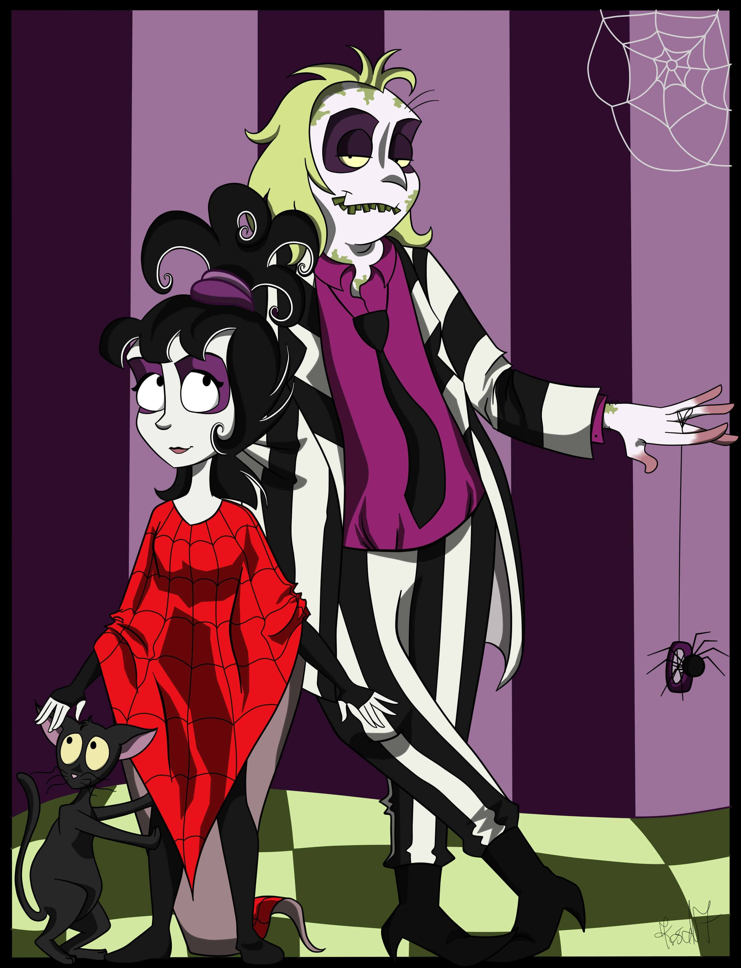傑克與莎莉，作者 sassy_sassy 壁紙