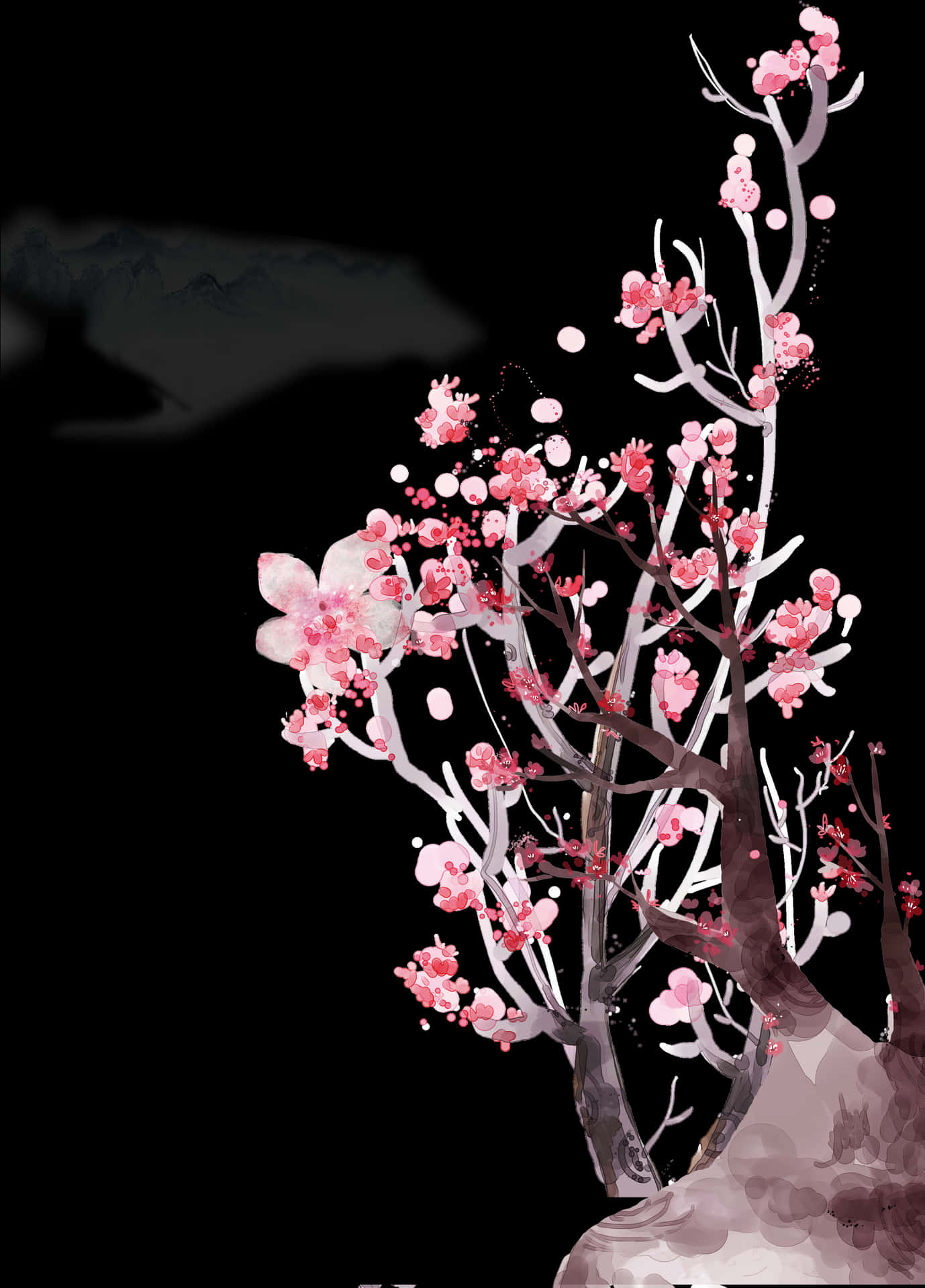 透明櫻花PNG - 櫻花背景海報，PNG下載 — 櫻花 壁紙