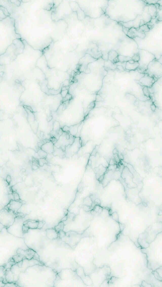 Teal Marble 桌布 壁紙 — 優雅白色大理石的特寫，帶有漩渦狀青綠色紋理，營造出奢華的自然圖案。