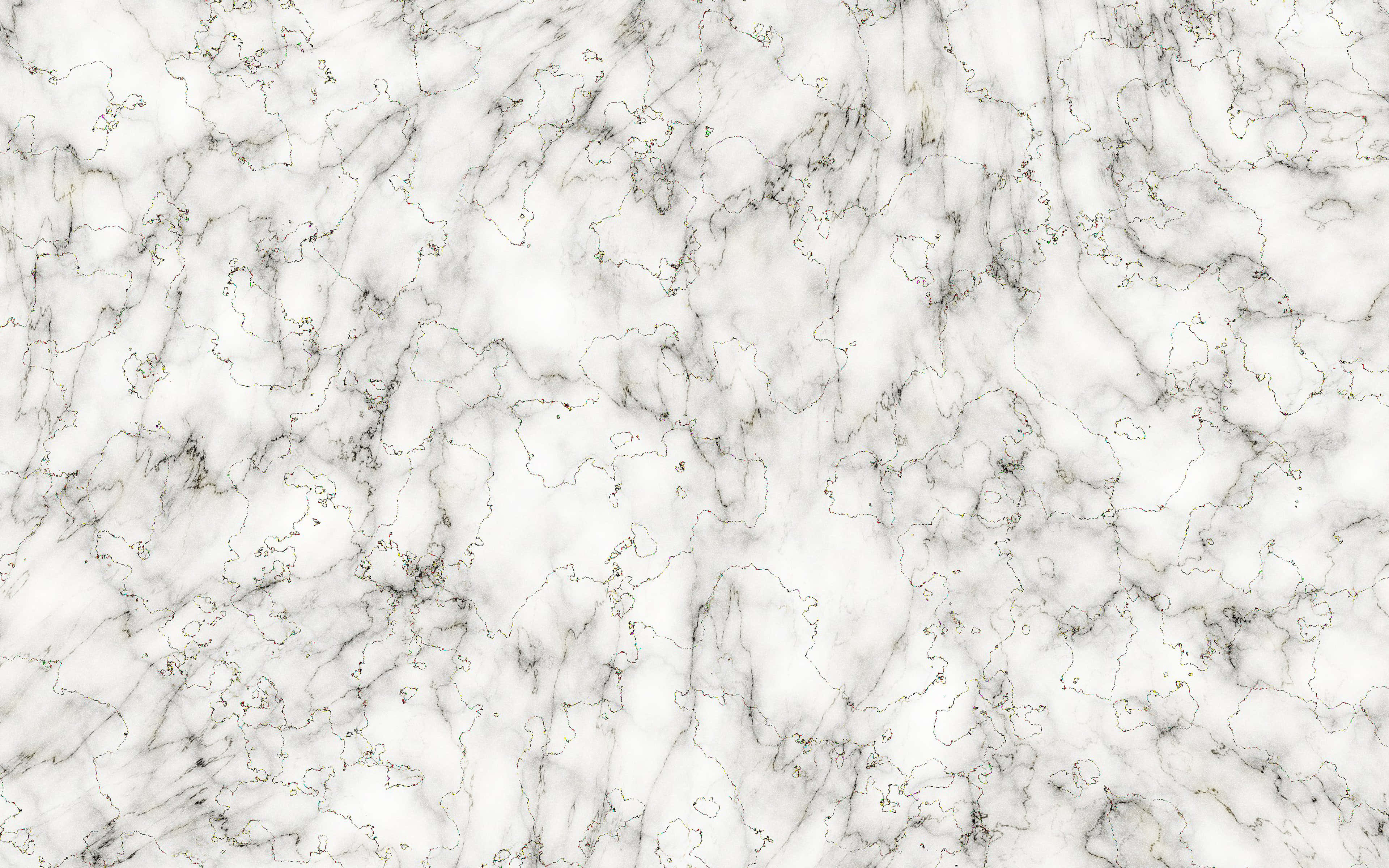 4K Marble 桌布 壁紙 — 優雅白色大理石的近距離特寫，帶有旋轉的灰色紋理，營造出奢華的天然石材圖案。