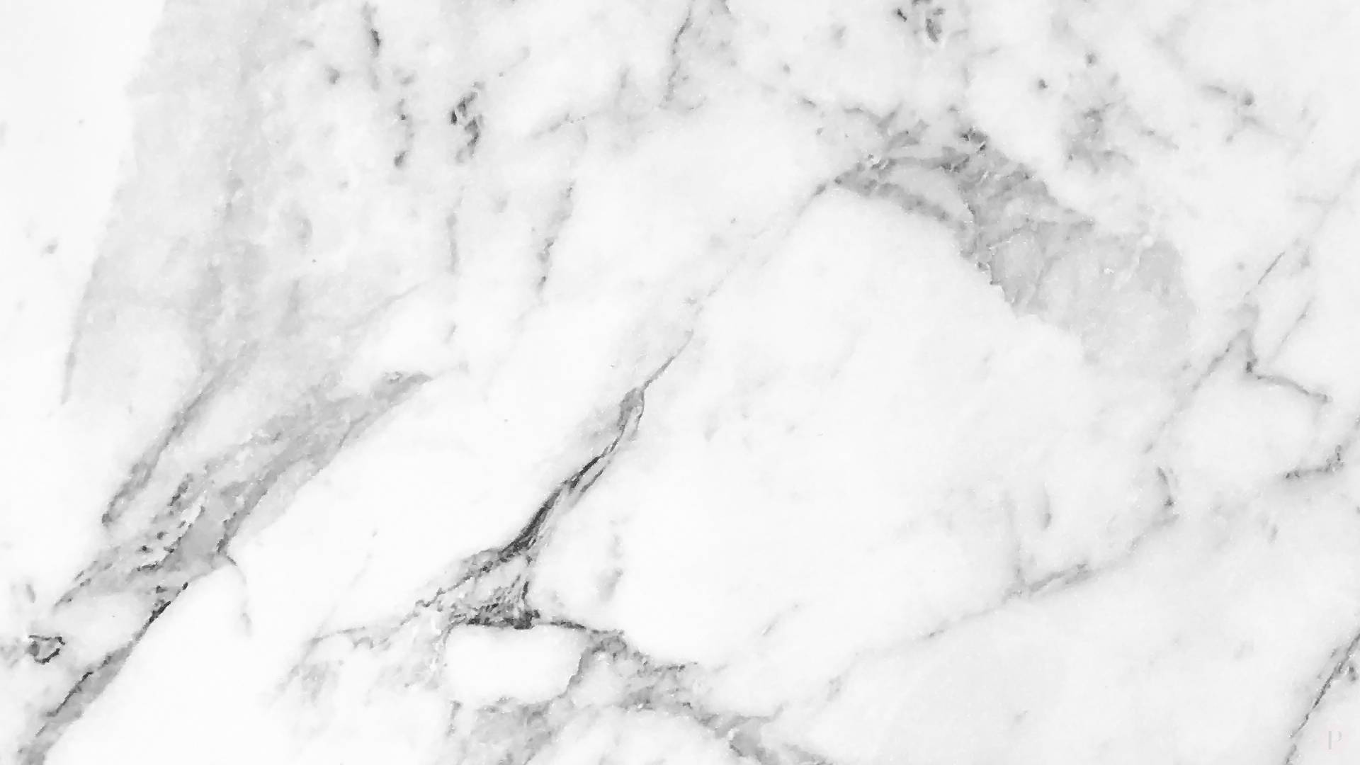 White Marble 桌布 壁紙 — 優雅白色大理石的近距離特寫，帶有旋轉的灰色紋理，營造出奢華的自然圖案。