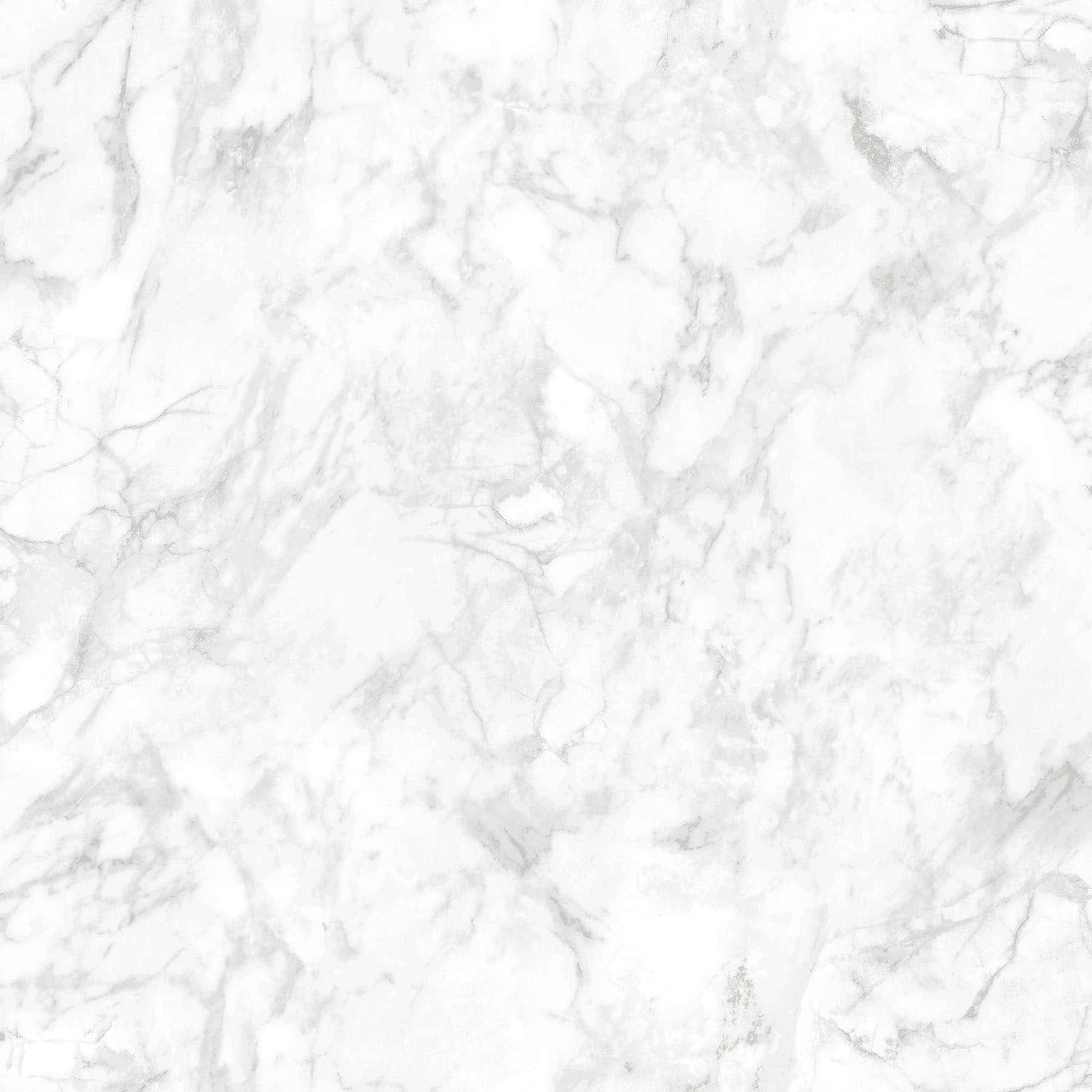 Grey Marble 桌布 壁紙 — 優雅白色大理石的近距離特寫，帶有細微灰色紋理和天然石材質感。
