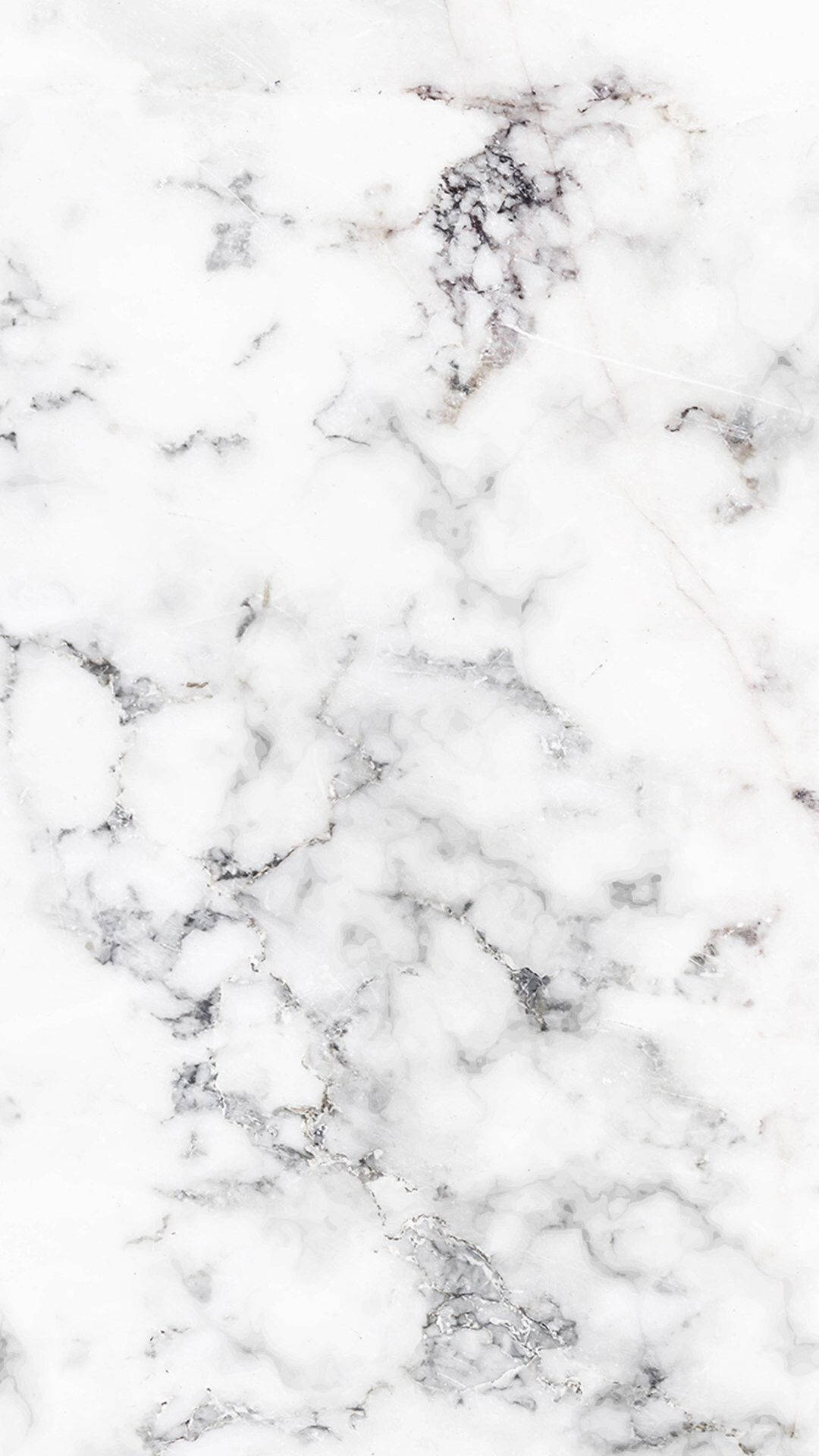 White Marble 桌布 壁紙 — 優雅白色大理石的近距離特寫，帶有旋轉的灰色紋理和微妙的金色底色。