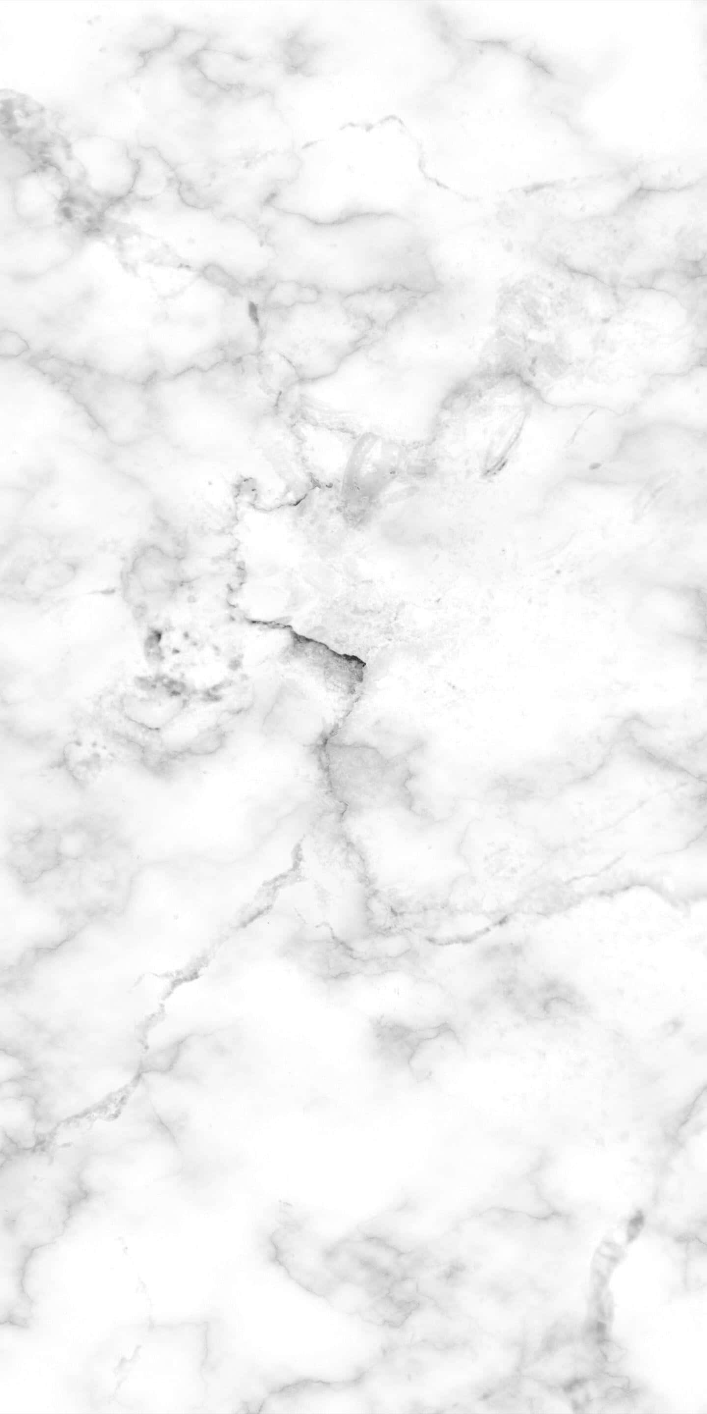 Aesthetic Gray Marble 桌布 壁紙 — 優雅白色大理石近照，帶有柔和灰色紋理和細膩質感。