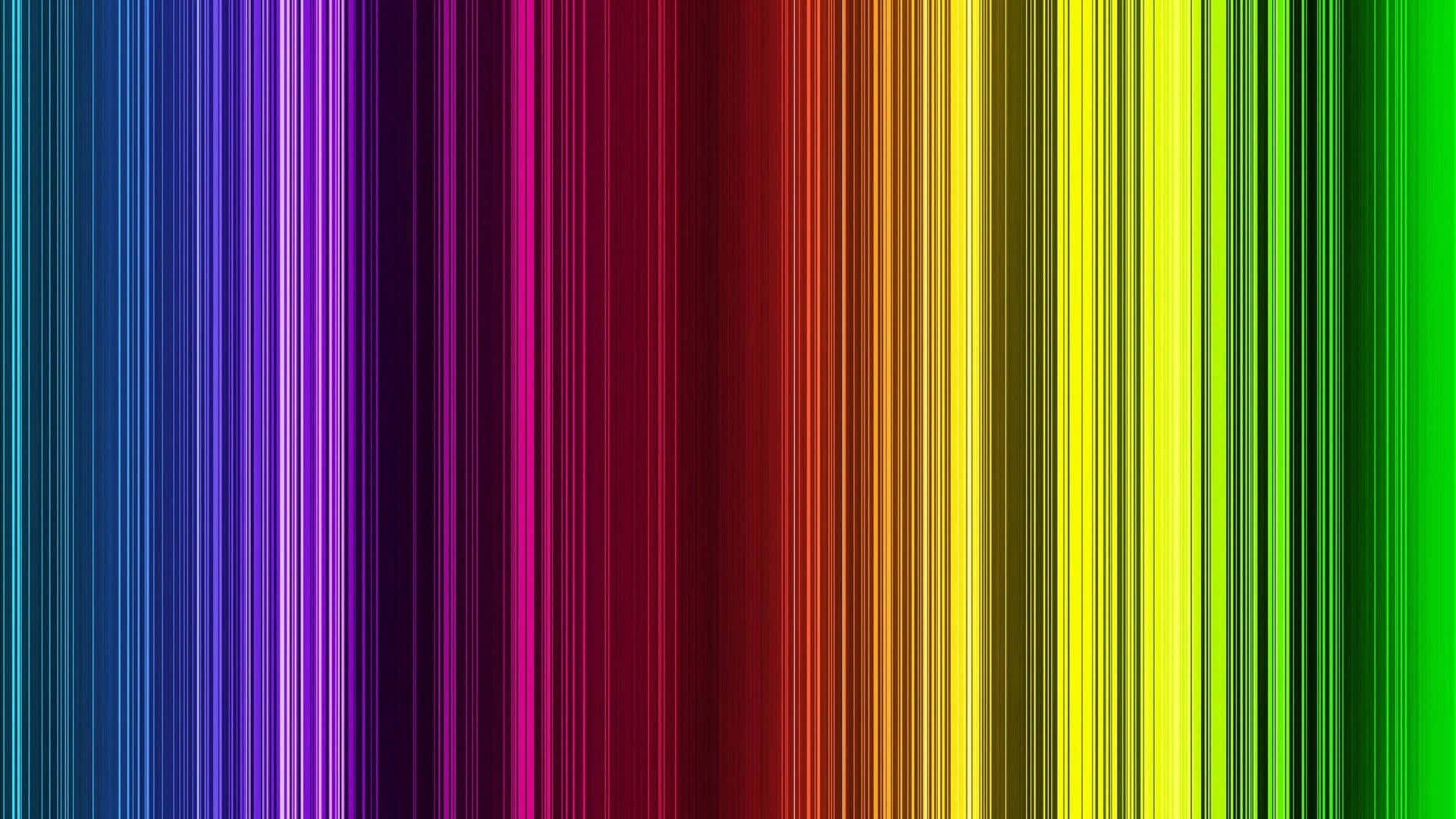 Color Spectrum 桌布 壁紙 — 充滿活力的垂直條紋從藍色到綠色平滑地過渡整個彩虹光譜。