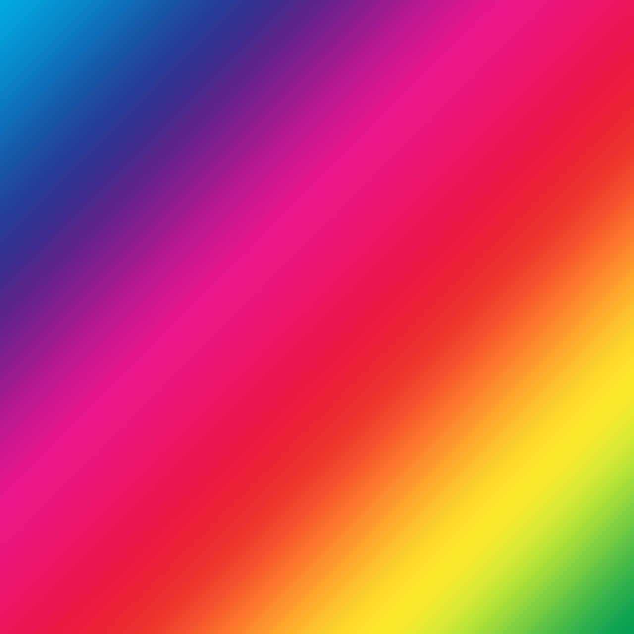 Spectrum 桌布 壁紙 — 充滿活力的對角漸變從冷藍色經過洋紅色和紅色延伸到溫暖的黃色和綠色。