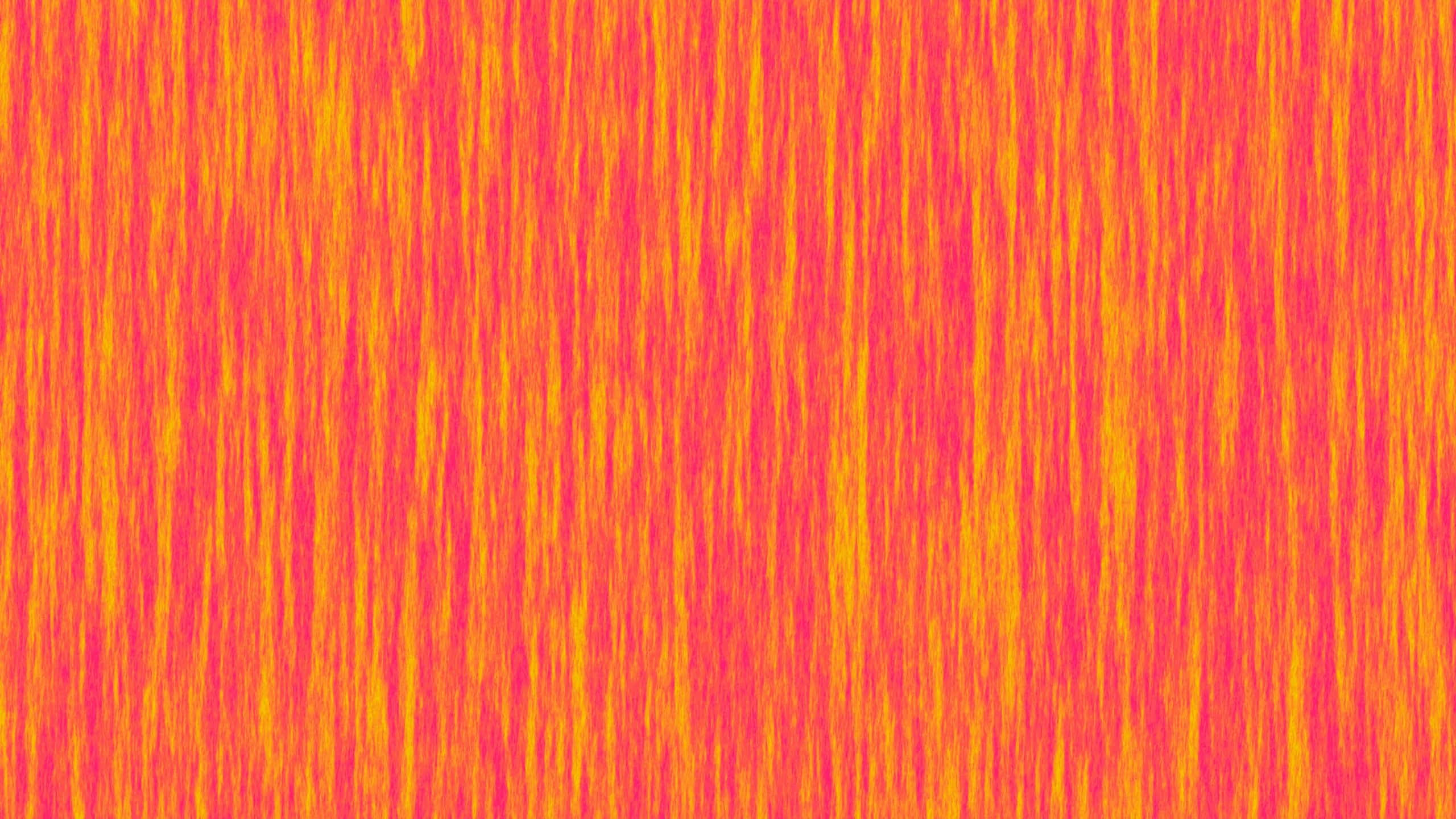 Pink And Yellow 桌布 壁紙 — 充滿活力的抽象圖案，由火熱的粉紅色和橙色色調的垂直條紋組成。