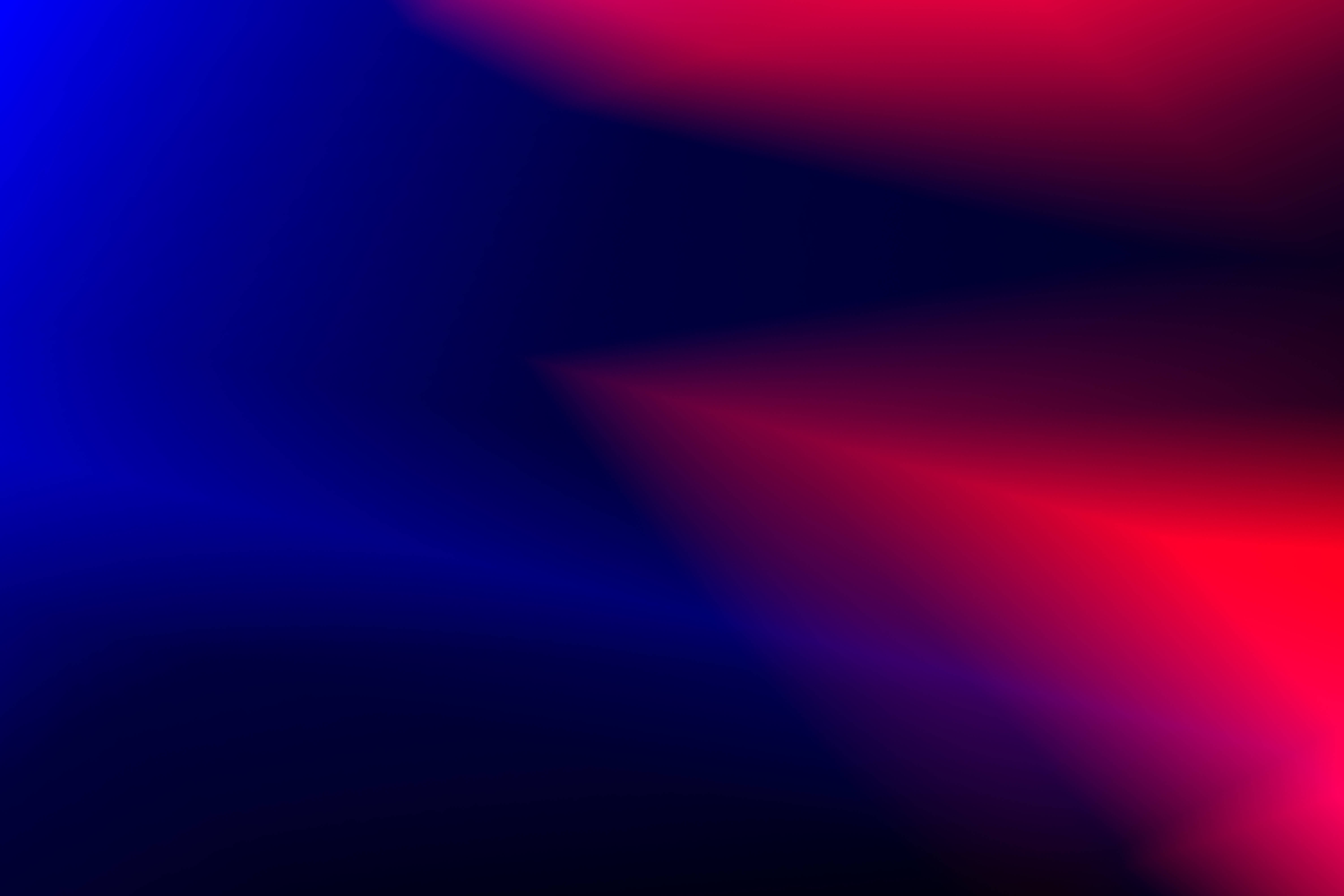 Holographic 桌布 壁紙 — 充滿活力的抽象漸變，融合深藍色和火紅色，邊緣柔和發光。