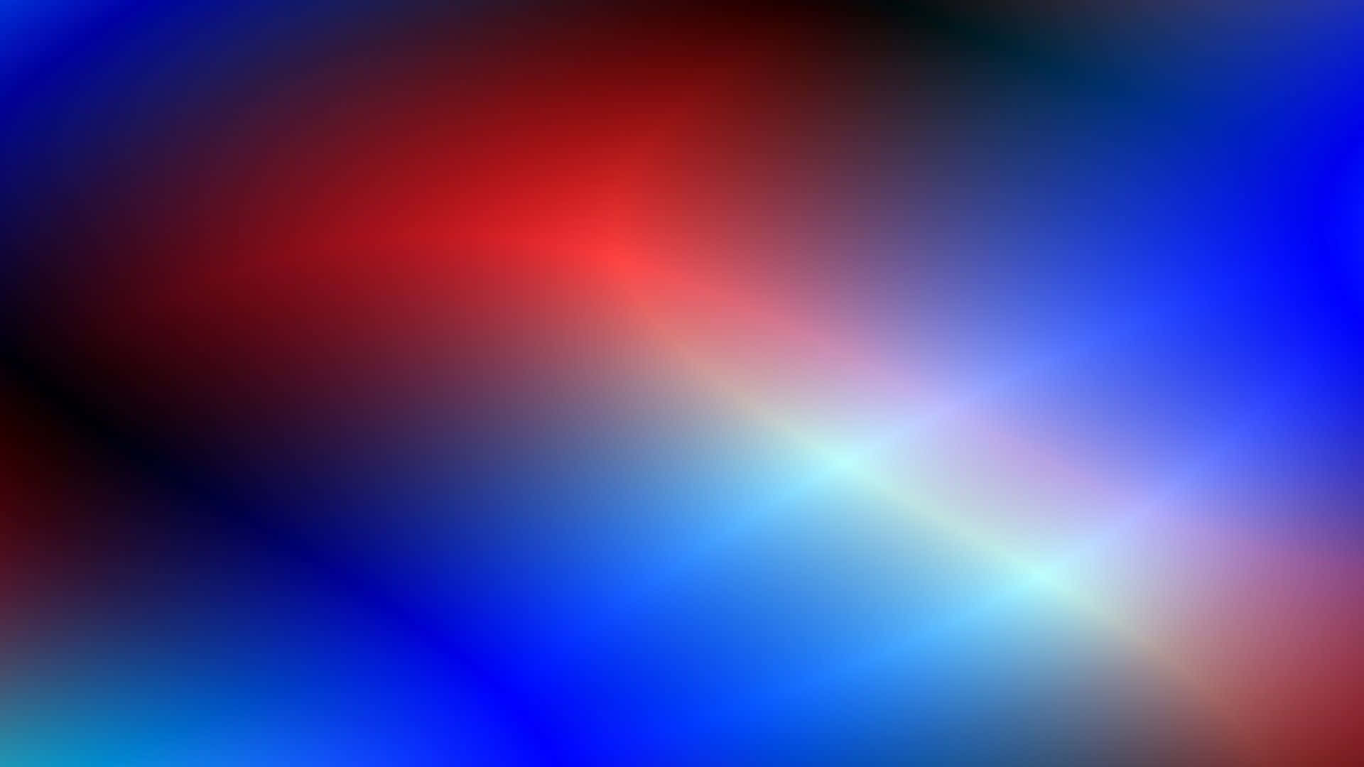 白色 桌布 壁紙 — 充滿活力的抽象漸變，融合火紅與電光藍，帶有柔和發光的光線條紋。