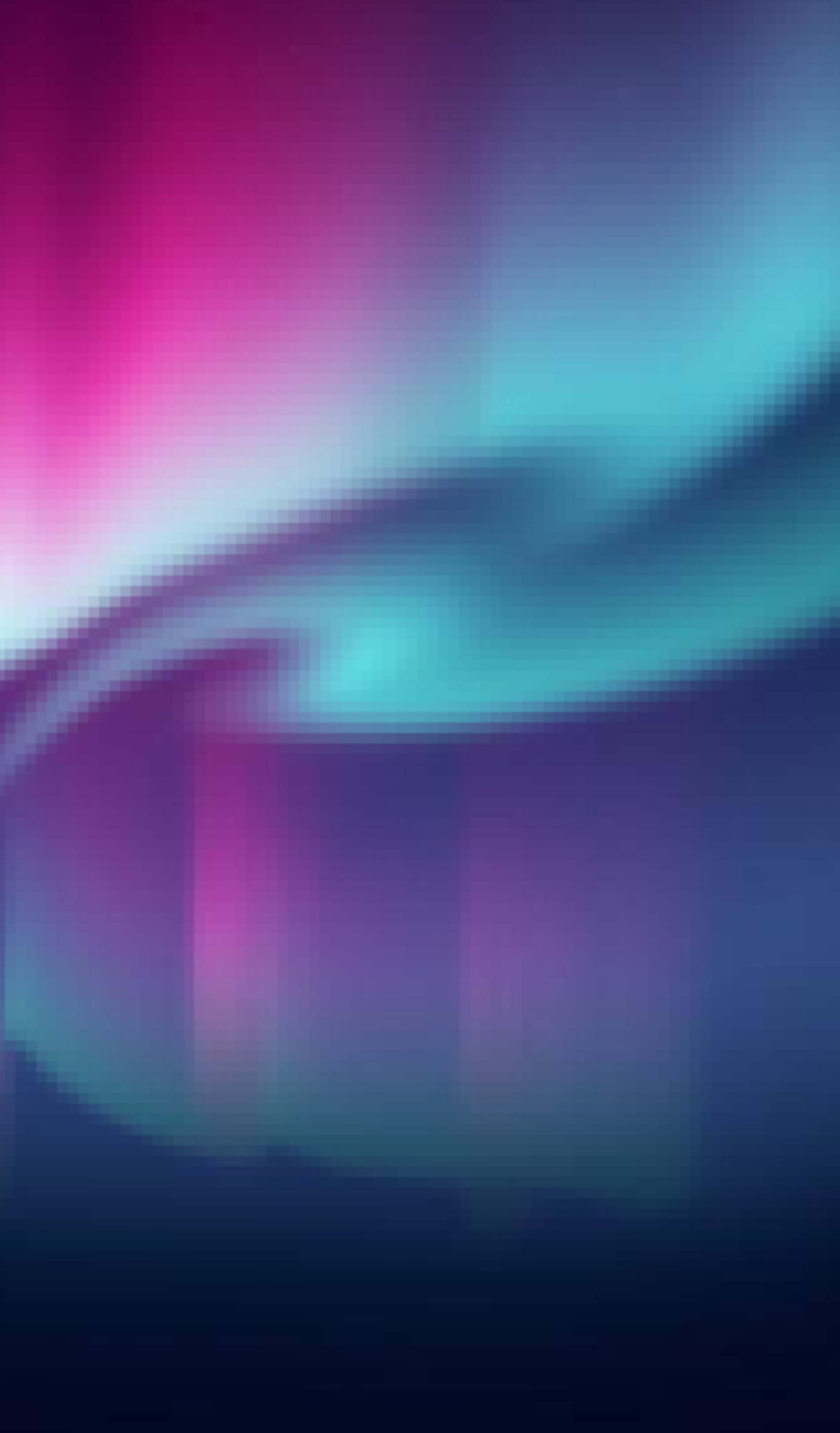 glow 桌布 壁紙 — 充滿活力的抽象漸變漩渦，洋紅色和青色融合成深紫色和藍色，呈現柔和的動態模糊效果。