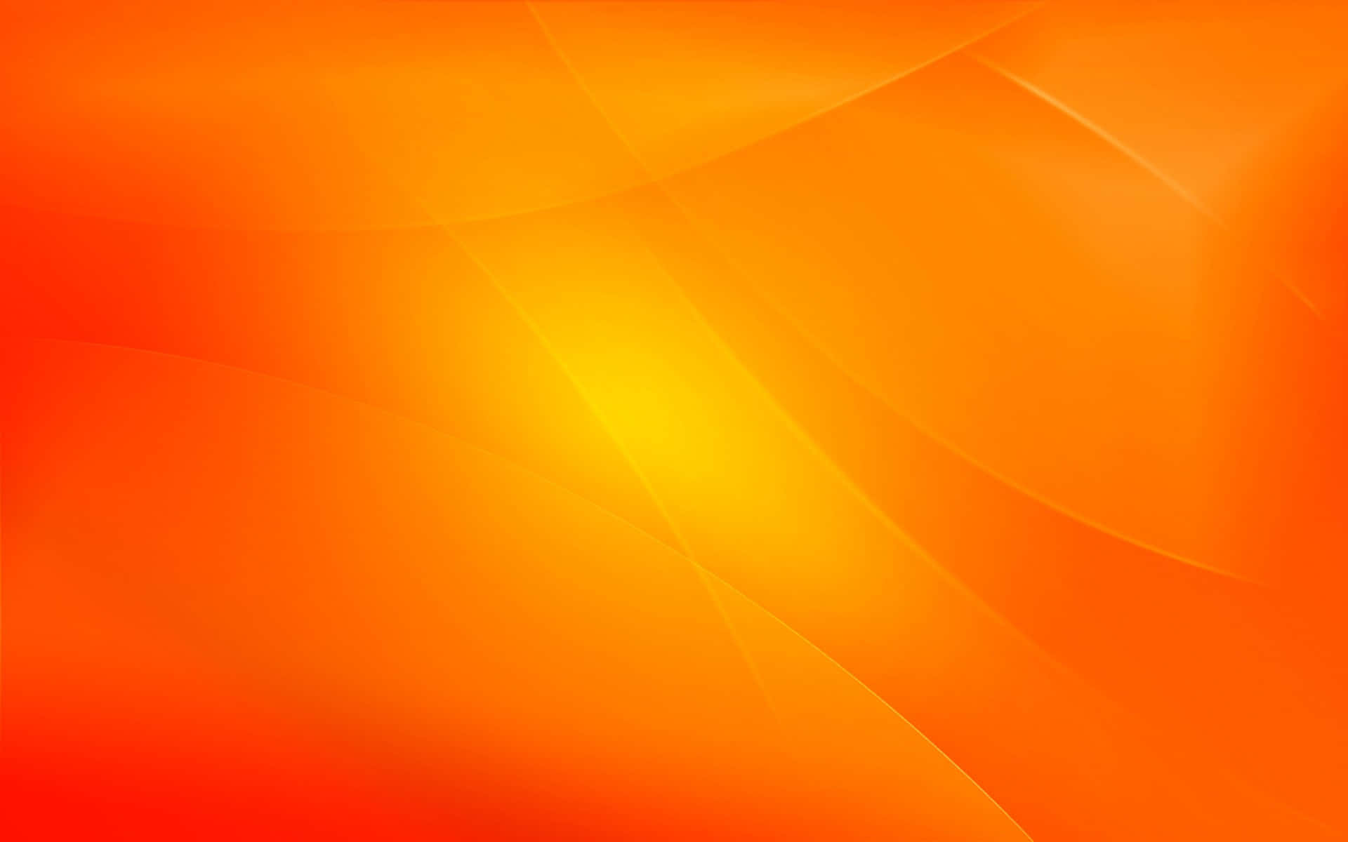 Red And Orange 桌布 壁紙 — 充滿活力的暖橙色和黃色抽象漸變，帶有柔和流暢的曲線和發光高光。
