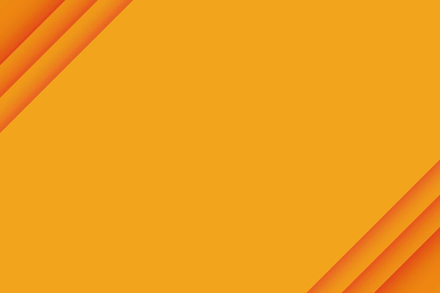Cool Orange 桌布 壁紙 — 充滿活力的橙色幾何壁紙，帶有從深橙色漸變到亮橙色的對角分層條紋。