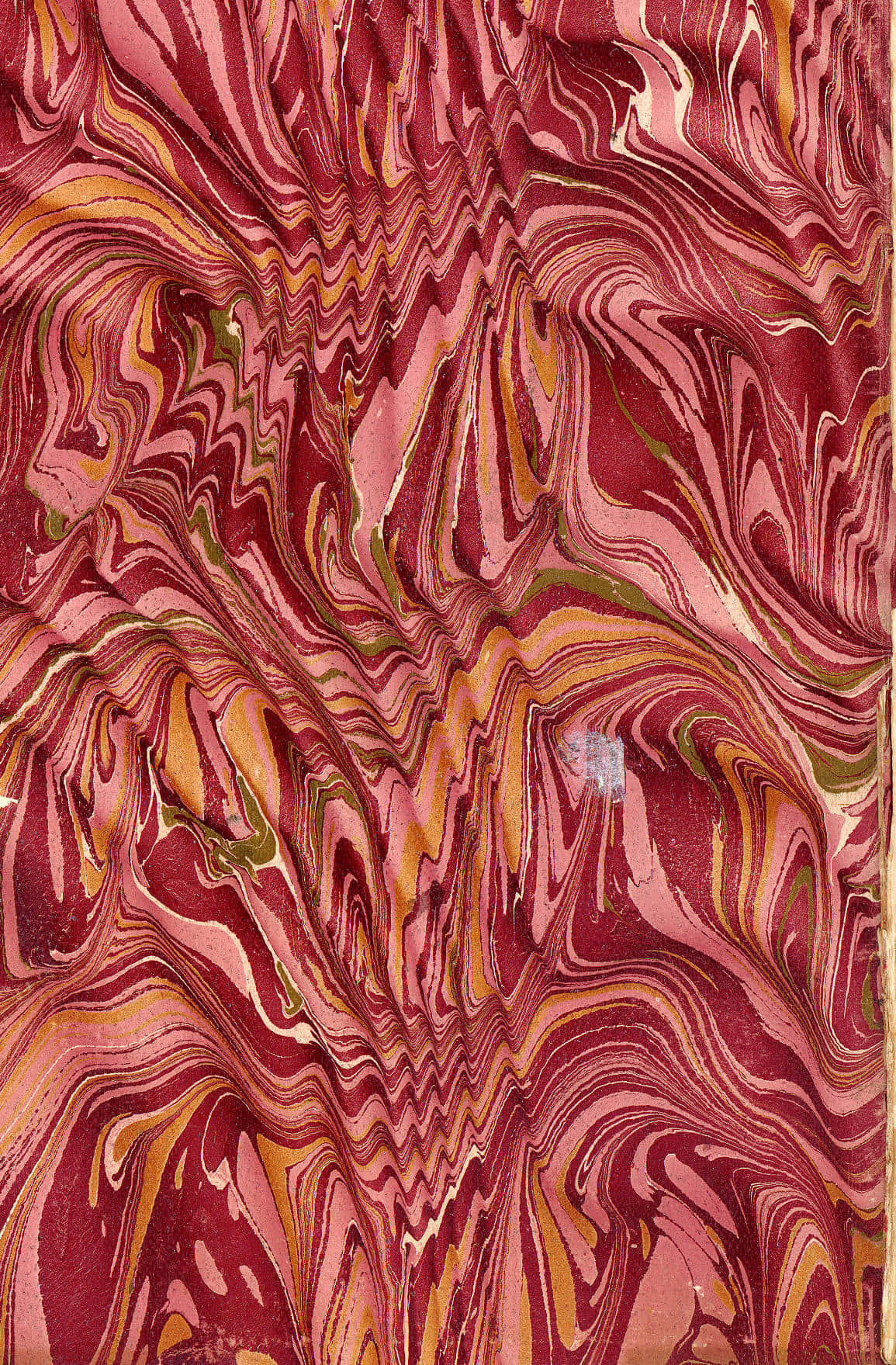 Red Marble 桌布 壁紙 — 充滿活力的漩渦大理石紋理，深紅、金色和綠色交織，帶有有機流暢線條和細膩質感。