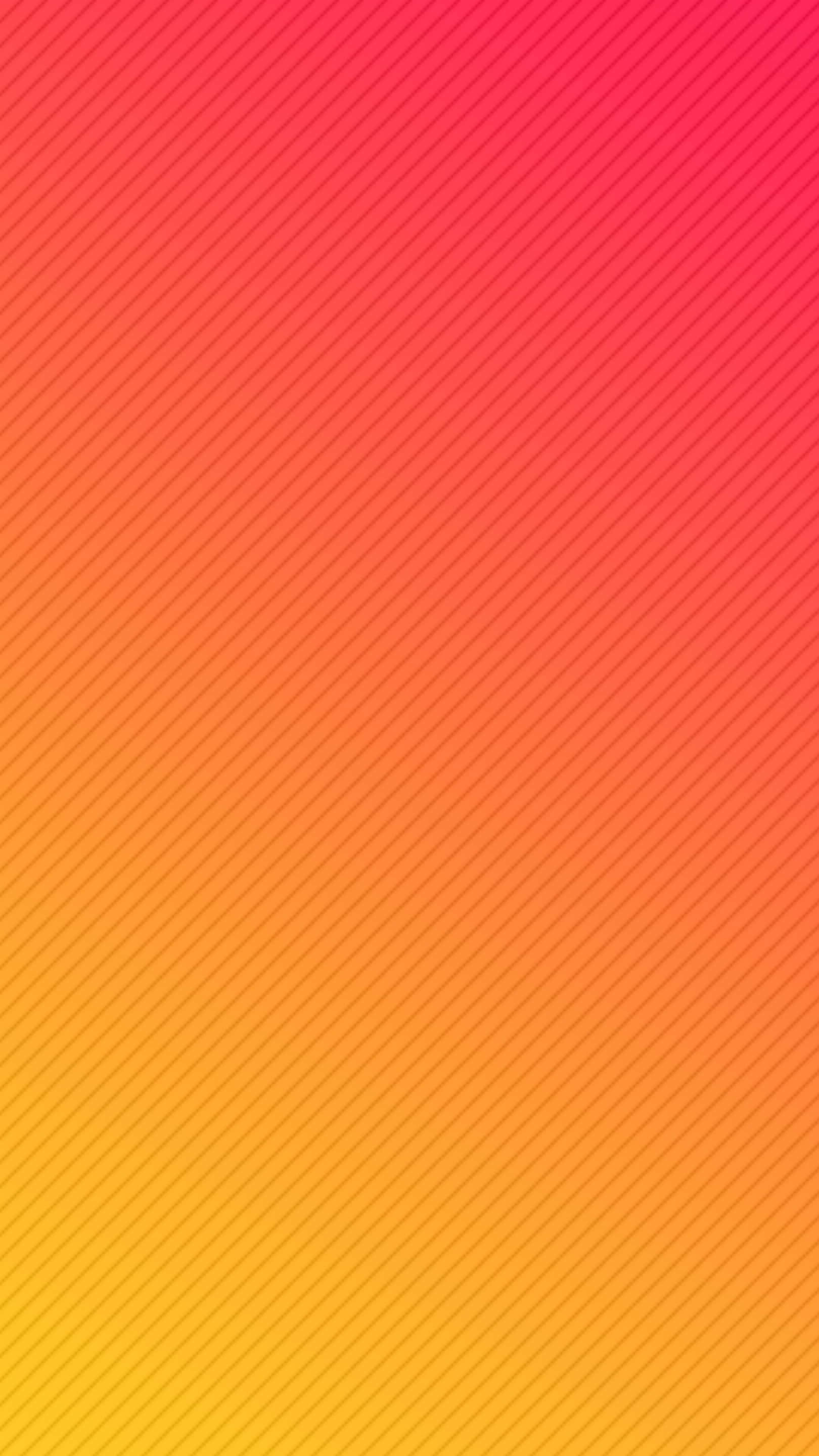 Yellow Gradient 桌布 壁紙 — 充滿活力的漸層桌布，從粉紅色過渡到黃色，帶有對角線條紋理。